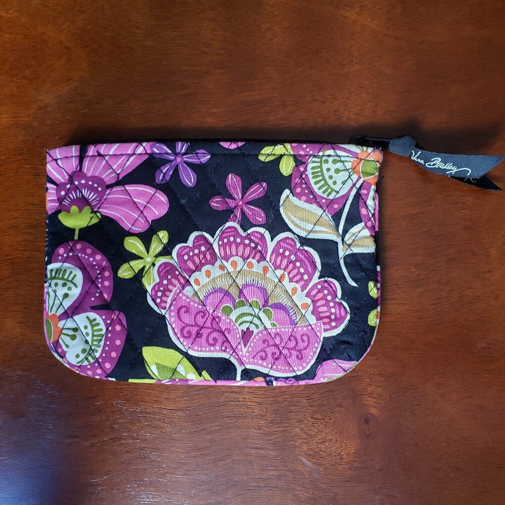 Vera Bradley Retired Pirouette Pink Coin Bag